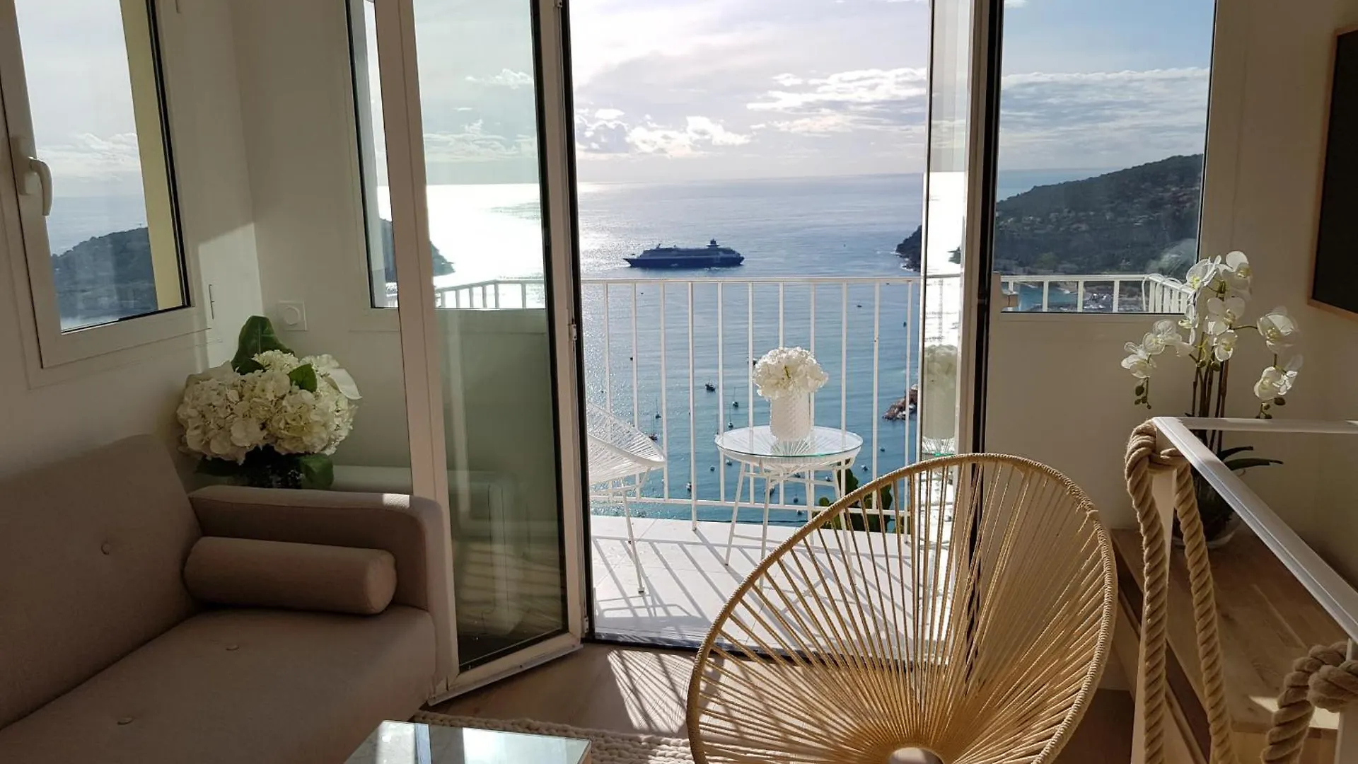 73 Corne D Or - Duplex Plein Sud, Vue Mer, Balcon Villefranche-sur-Mer